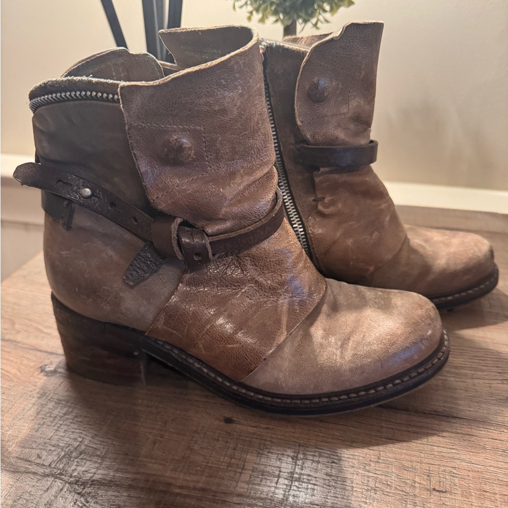 A.S.98 Leather Women’s Boots Size 37 in EUC